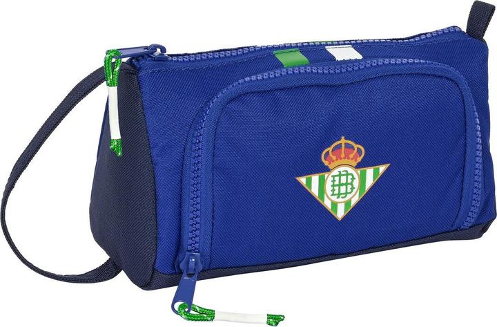 Actual product image Real Betis Balompié Pencil case with accessories Blue (32 pieces)