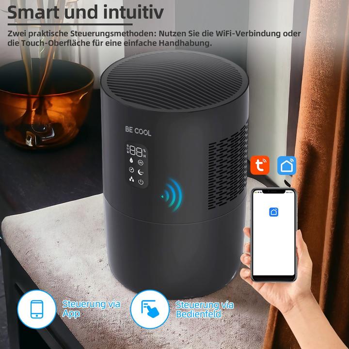 Actual product image Be Cool BE COOL humidifier & cleaner with UV sterilisation (50 m²)