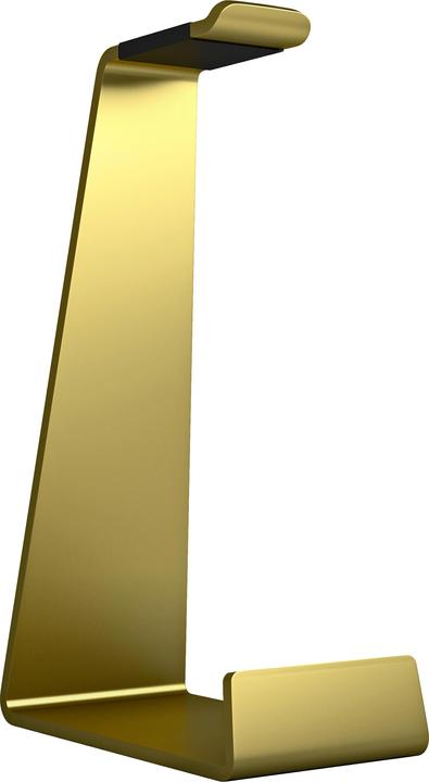 Multibrackets Headphone holder, aluminium, brass, max 1 kg