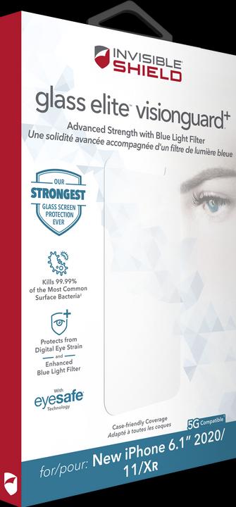 Image du produit InvisibleShield Verre Elite VisionGuard+ (en anglais) (1 pièce(s), Apple iPhone 11, Apple iPhone 12, Apple iPhone 12 Pro, Apple iPhone XR)