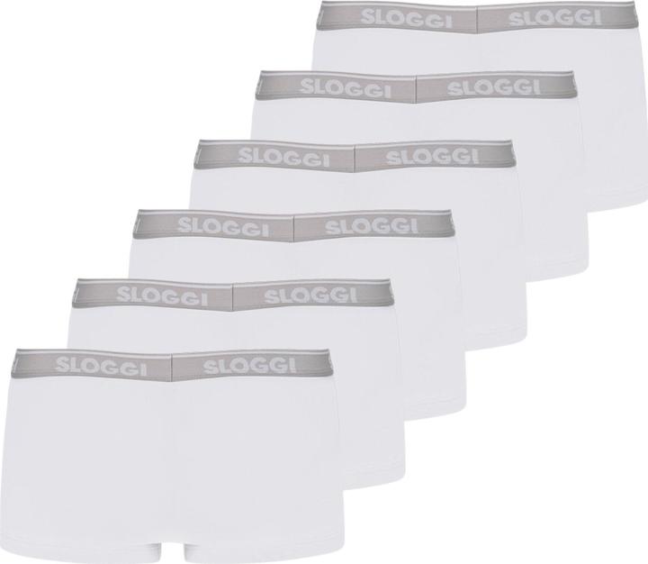 Actual product image Sloggi Boxer shorts casual figure-hugging (XXL, pack of 6)