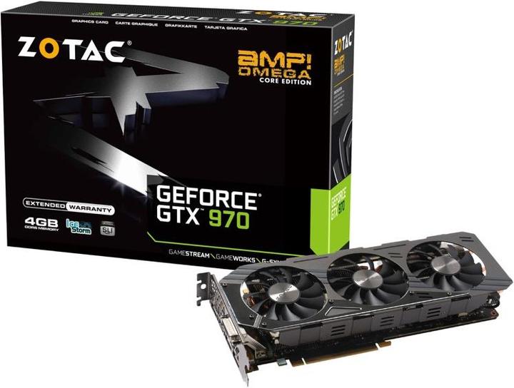 Produktbild Zotac GTX 970 AMP! Omega Core Edition (4 GB)