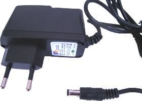 Image du produit Exsys Adaptateur secteur Entrée : 110V-240V / Sortie : 12V/1A, 3.5mm DC-Jack pour EX-6010, EX-6031