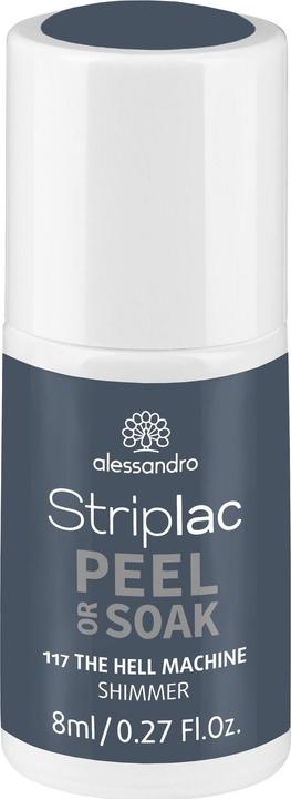 Immagine prodotto Alessandro Striplac Peel o Soak The Hell Machine 8 ml (Grigio, Smalto pelabile)