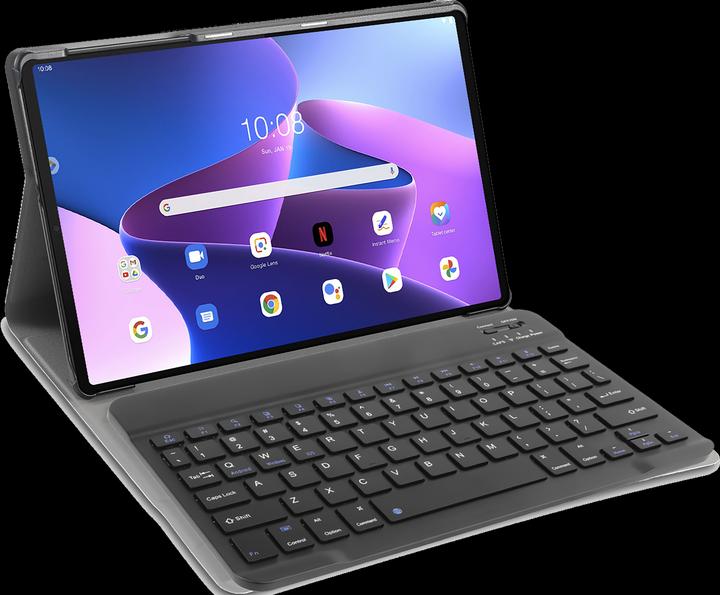 Produktbild Cazy Tastatur Hülle Kompatibel mit Lenovo Tab M10 Plus Gen 3 - Schutz Etui mit magnetisch Abnehmbarer (Eng. Int., Tab M10 Plus Gen 3)