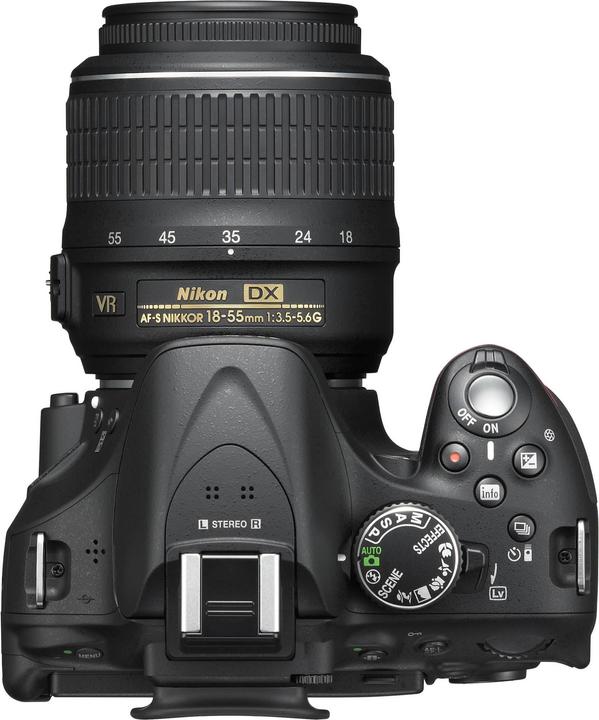 Produktbild Nikon D5200 18-55mm, 55-300mm Doublezoom Kit (APS-C / DX)