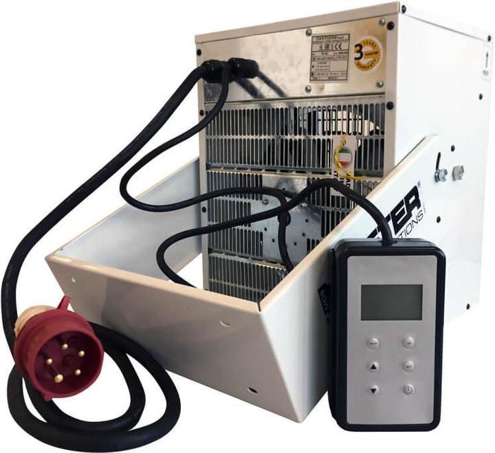 Produktbild MCS Master Heizgeräte Heizlüfter TR 9 elektrisch zur Wandmontage Heizleistung 9,0 kw (9000 W)