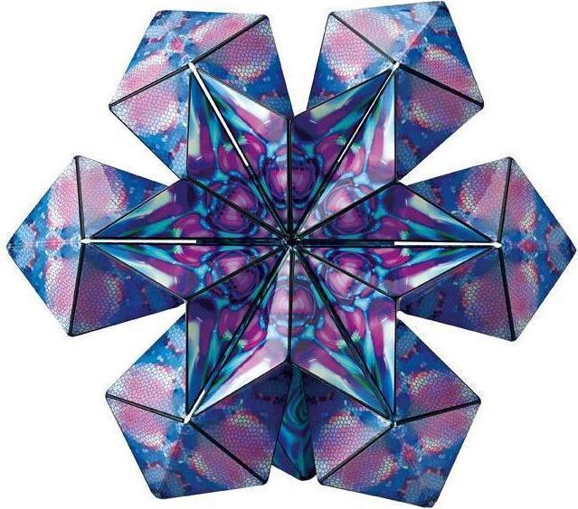Actual product image Shashibo Cube Mystic Ocean - by Artist Laurence Gartel (Multilingual)