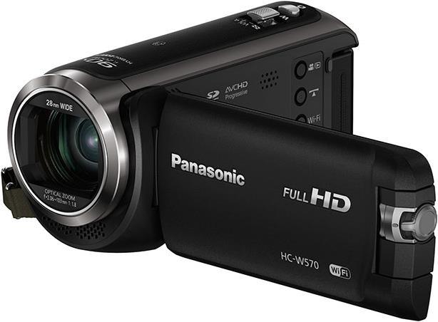 Actual product image Panasonic HC-W570 TwinCamera Camcorder (50p, 50 x)