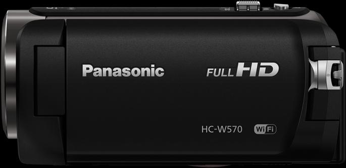 Actual product image Panasonic HC-W570 TwinCamera Camcorder (50p, 50 x)