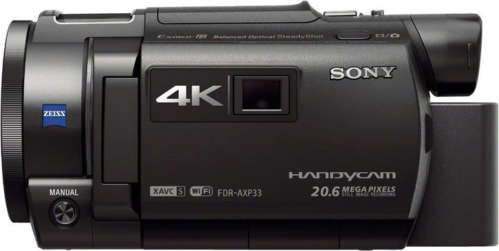 Produktbild Sony FDR AXP33 4K Handycam mit integriertem Projektor (8.29 Mpx, 25p, 10 x)
