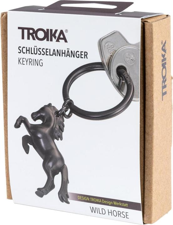 Actual product image Troika Keychain WILD HORSE