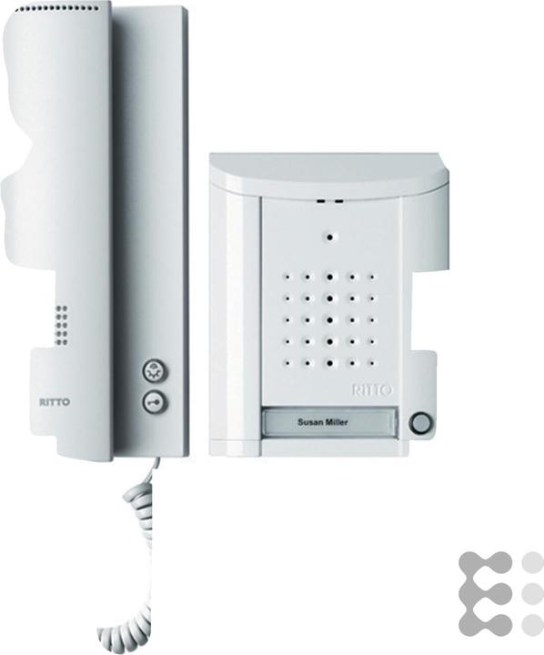 Image du produit Schneider Electric 1 kit d'interphone-portier familial blanc (Filaire)