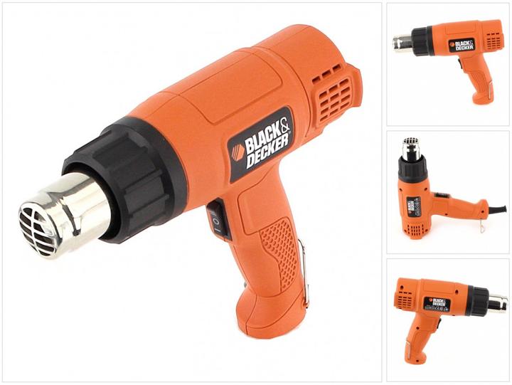 Actual product image Black & Decker 1750W Hot air unit