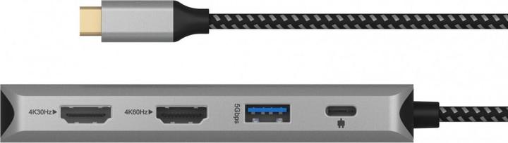 Produktbild Icy Box IB-DK4012-CPD (USB-C, 3 Ports)