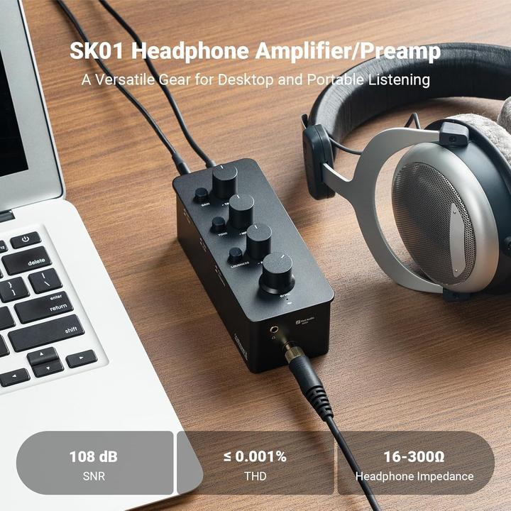 Image du produit Fosi Audio SK01 Kopfhörerverstärker und Preamp