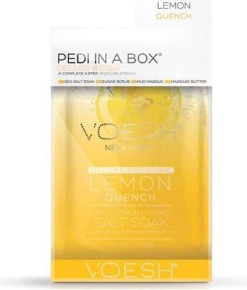Immagine prodotto Voesh Pedi Lemon Quench (Crema piedi e gel piedi, Maschera del piede, Pediluvio)