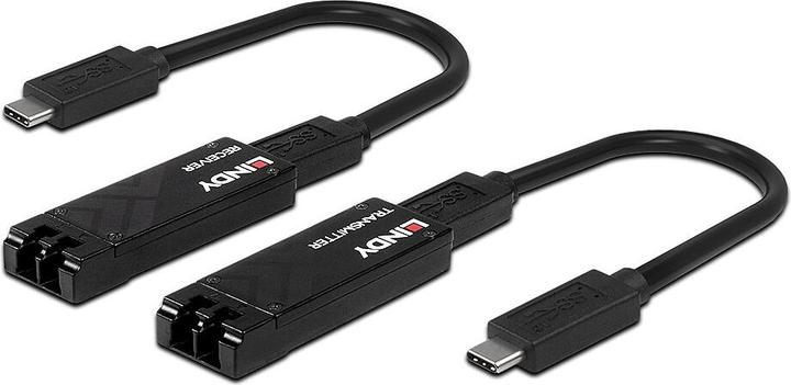 Produktbild Lindy Fibre Optic USB 3.2 Typ C Extender (0.02 m)