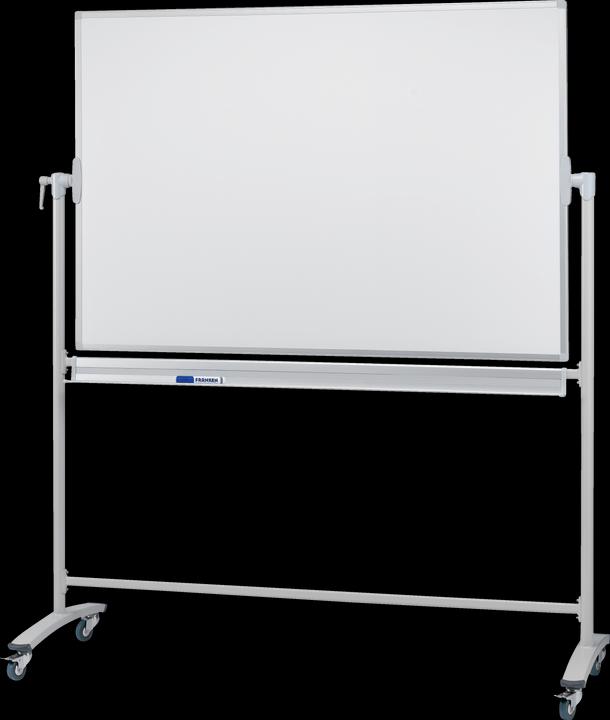 Produktbild Franken Whiteboard Mobil mit Drehfunktion Emaille (180 x 120 cm)