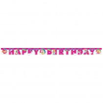 Produktbild Amscan Buchstabenkette Happy Birthday Barbie Dreamtopia