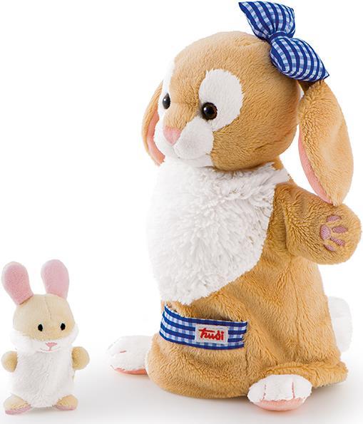 Trudi Marionnette lapin avec bébé
