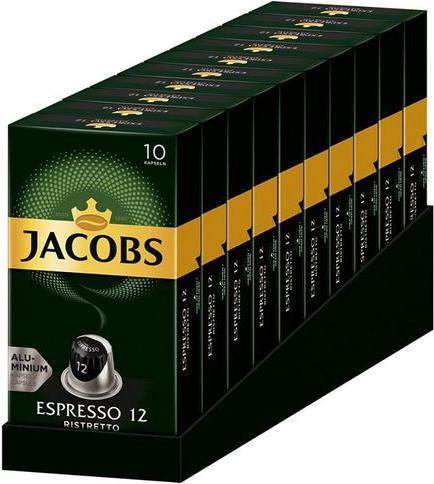 Immagine prodotto Jacobs Espresso 12 Ristretto (10 x Porta.)