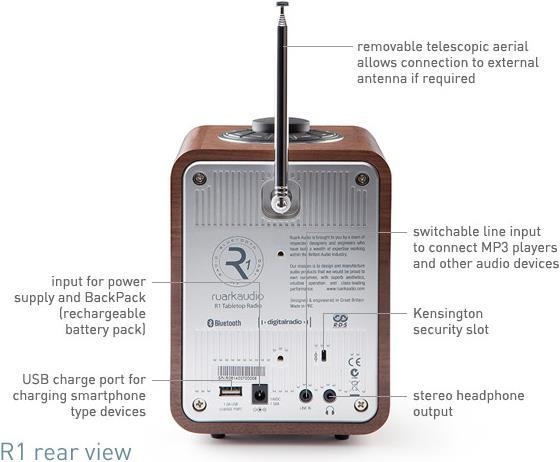 Produktbild Ruark Audio R1 Mkiii (DAB+, FM, Bluetooth)