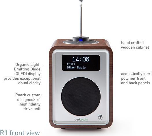 Produktbild Ruark Audio R1 Mkiii (DAB+, FM, Bluetooth)