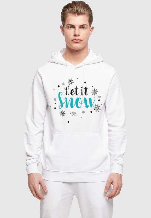 Immagine prodotto Merchcode Felpa con cappuccio Basic Let it snow - 113305 (M)