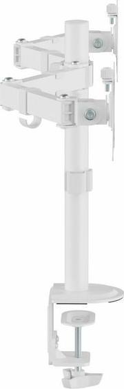 Produktbild equip Tischhalterung 17"-32"/ 2TFT je 9kg 360° Gasfeder ws (Tisch, 32.01")