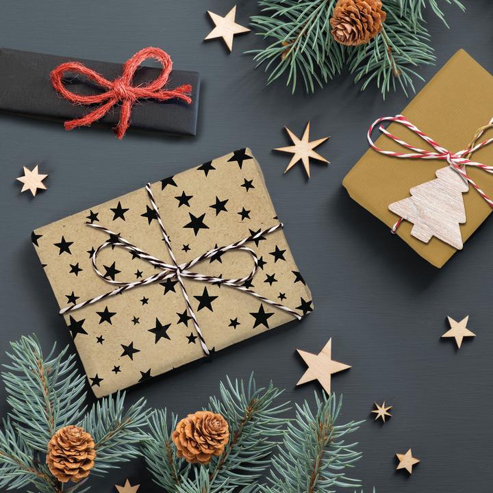 Image du produit Braun + Company Papier kraft cadeau Rolle Uni By Nature (Papier cadeau, 1 x)