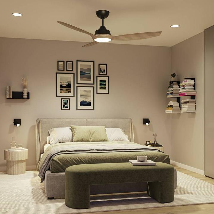 Produktbild Philips Olas Deckenventilatorleuchte 32 W (Ventilator) + 24 W (Leuchte)