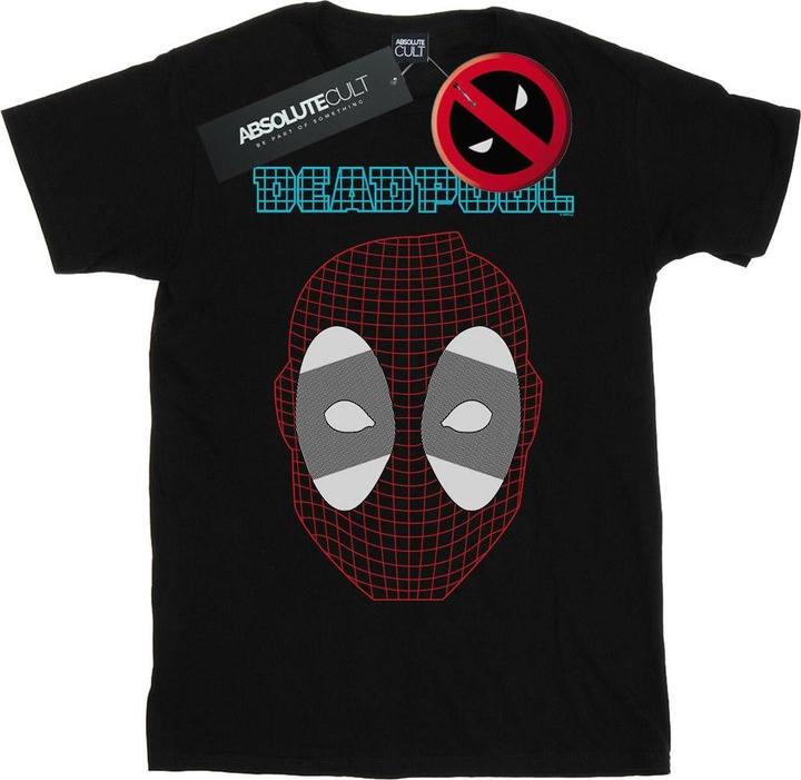 Deadpool Mesh Head TShirt (XL)