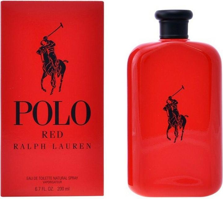 Actual product image Ralph Lauren Polo Red by Eau de Toilette Spray 200 ml (Eau de toilette, 200 ml)