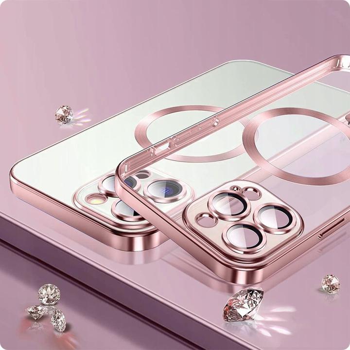 Produktbild Tech-Protect Magshine Magsafe iPhone 15 Pro czarny (Apple iPhone 15 Pro)