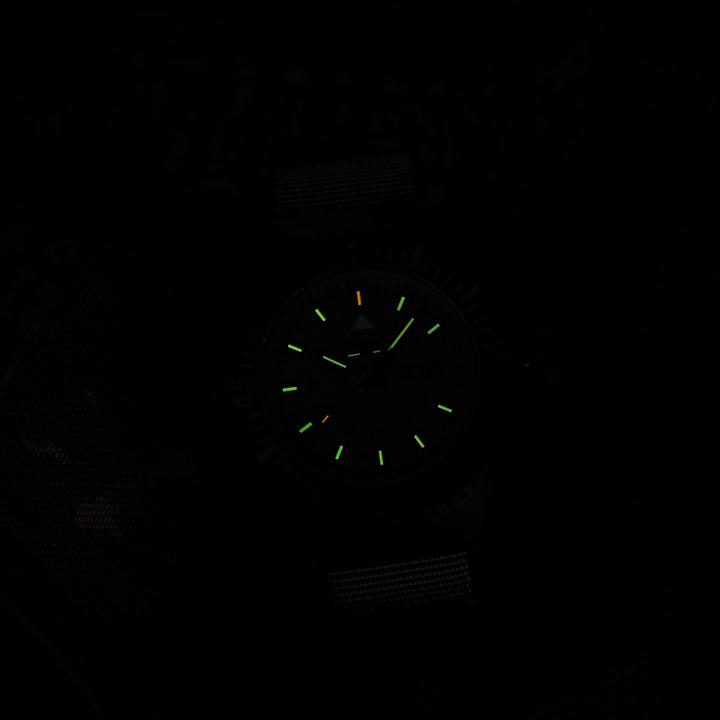 Actual product image Traser P69 Black Stealth (Diving watch, 46 mm)