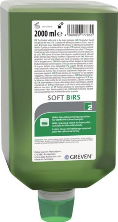 Produktbild PGP Hautreinigungslotion GREVEN® SOFT B/RS 2 2 l Flasche (Körperlotion, 2000 ml)