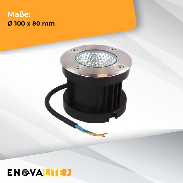 Immagine prodotto Enovalite Faretti da incasso a pavimento a LED (3600 lm, IP67)