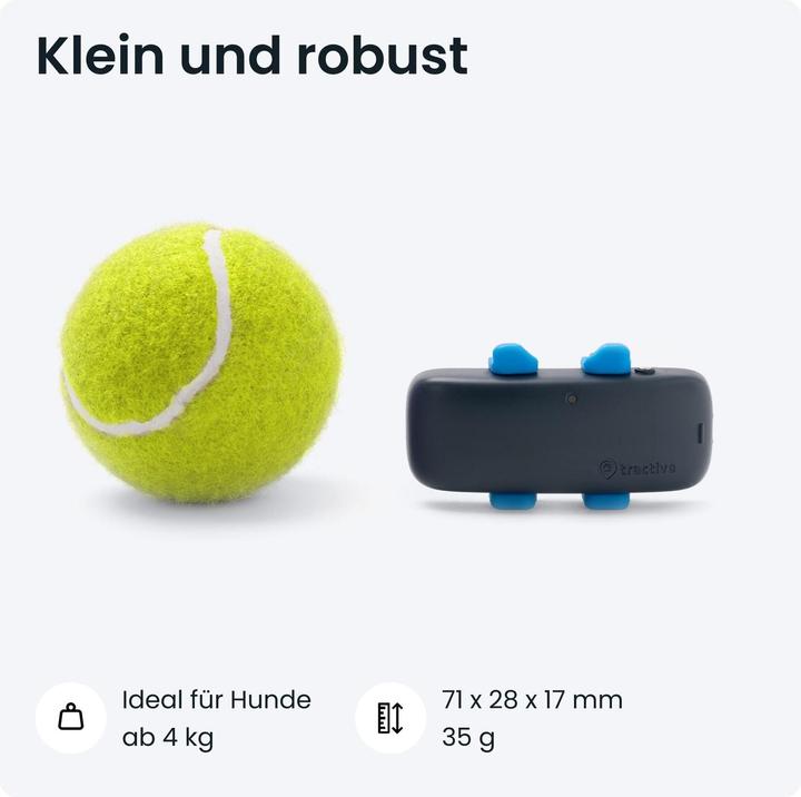 Produktbild Tractive Dog 4 GPS Tracker für Hunde (Katze, Hund, Spazieren)