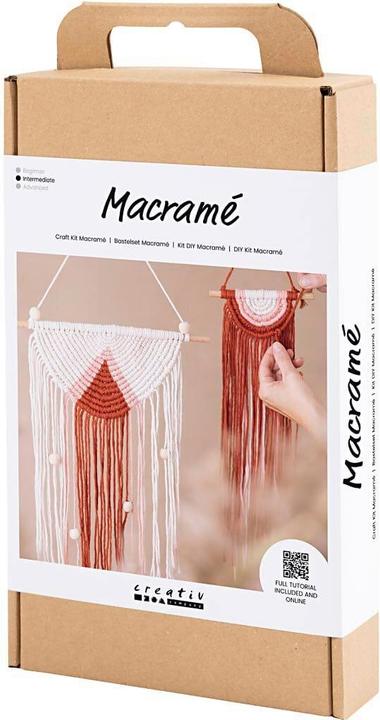 Actual product image Creativ Company Mini Macramé Wall Decoration Craft Set