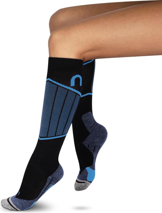 Produktbild Normani 2 Paar Merino Kompressionskniestrümpfe Darwin (2er Pack, 47 - 50)