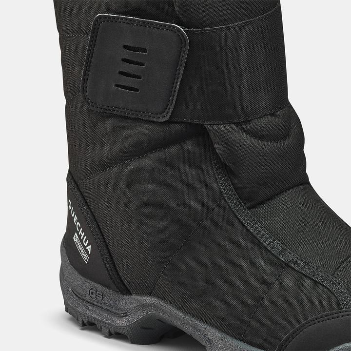 Immagine prodotto Quechua Stivali da neve da uomo caldi e impermeabili con chiusura a velcro per escursioni invernali - SH100 (45)