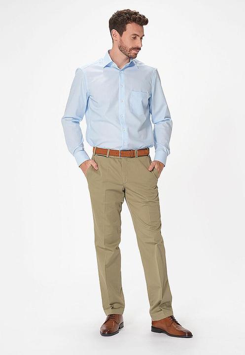 Produktbild Olymp Hemd Luxor modern fit hellblau New Kent 1/1 arm Gr.47 (47)