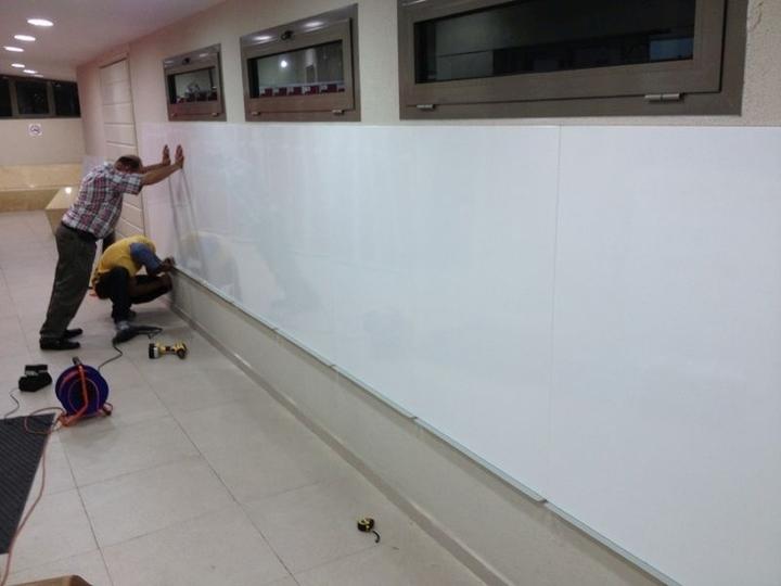 Image du produit Rocada Système de tableau blanc modulaire Skin, utilisable en format vertical et horizontal, tôle d'acier (75 x 115 cm)