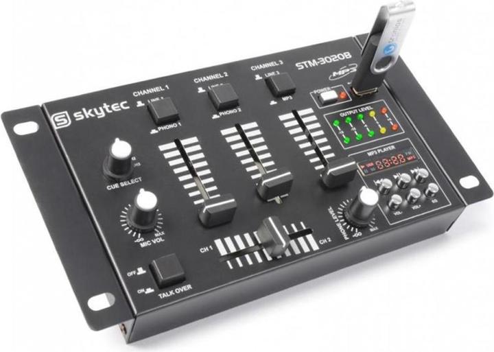 Actual product image Skytec DJ mixer STM-3020B (Clubmixer)