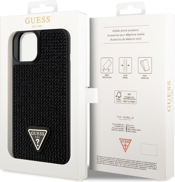 Produktbild Guess Schutzhülle Triangle Diamond Apple iPhone 15 (Apple iPhone 15)