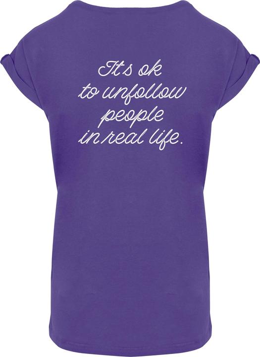 Actual product image Merchcode Ladies Heartbreak X Extended Shoulder Tee - 111573 (XL)