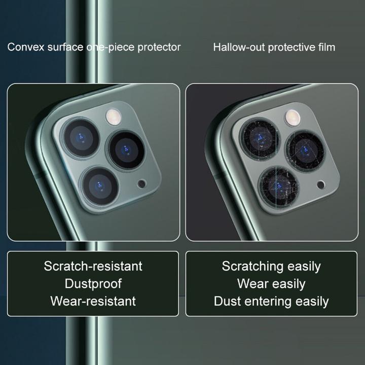 Produktbild Protectorking 6x Kameraglas Schutzglas Panzerglas HD Klar (6 Stück, Apple iPhone 11 Pro Max)