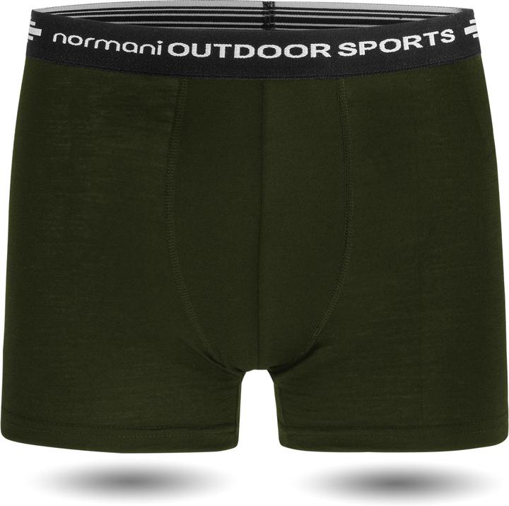 Produktbild Normani 2er Pack Herren Merino Boxershorts Unterhose - 7692 (3XL, 2er Pack)