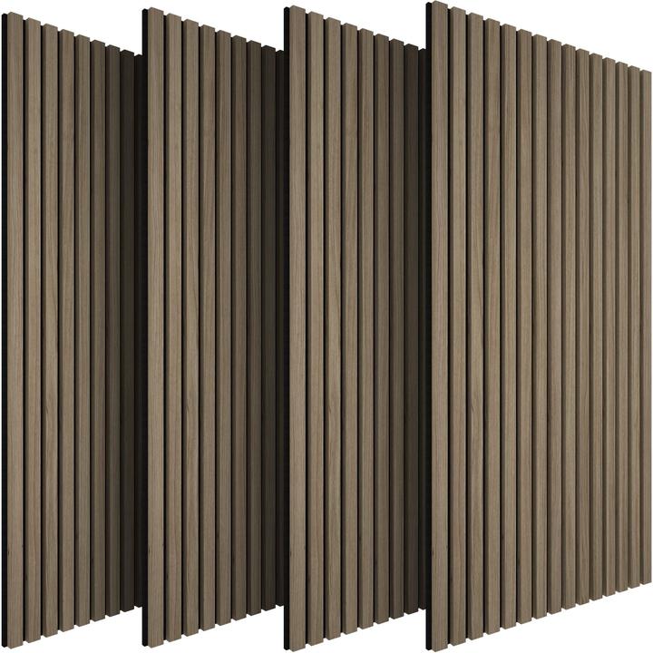 tectake Acoustic Panel Set Sonic Wall - sound-absorbing felt, size adjustable (4 pcs.)